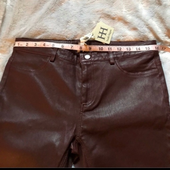 Haute Hippie genuine leather pants - Picture 2 of 6